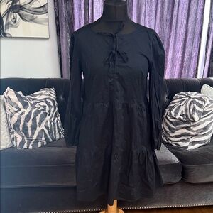 Joie Black Long Sleeve Dress